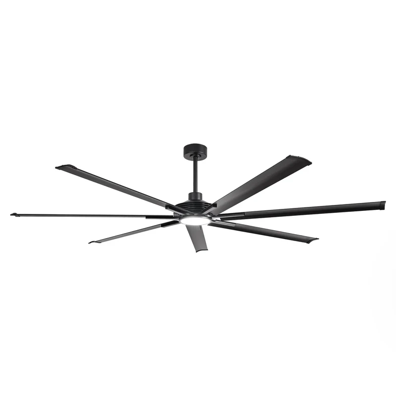 Padus Large Ceiling Fan with Dimmable Light and Remote Control